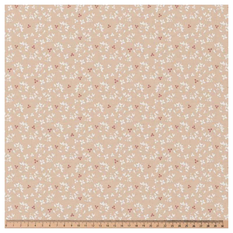 Printed Cotton FIJOE Shell / Fruity Pink